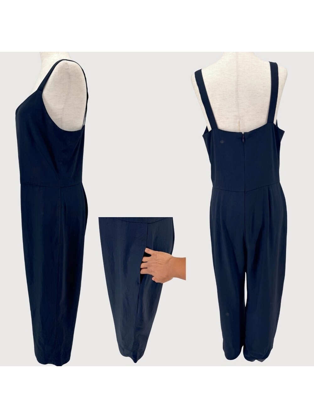 Everlane Japanese GoWeave Slip Jumpsuit 6 - Picture 3 of 9